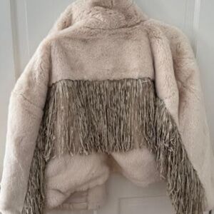 Blue Revival Dancing in the moonlight fringe jacket